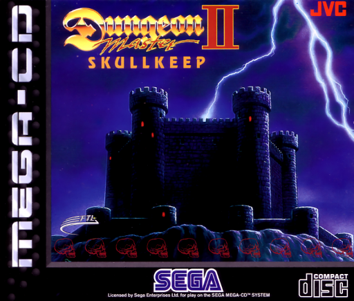 Dungeon Master II - Skullkeep (Japan) Sega CD Game Cover